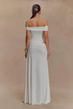 Oliver Slinky Maxi Dress White