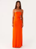 Anetta Maxi Dress Orange