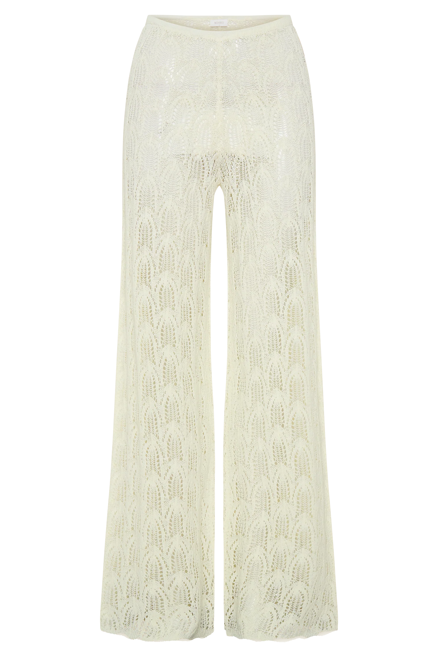 Glinda Crochet Pants Ivory