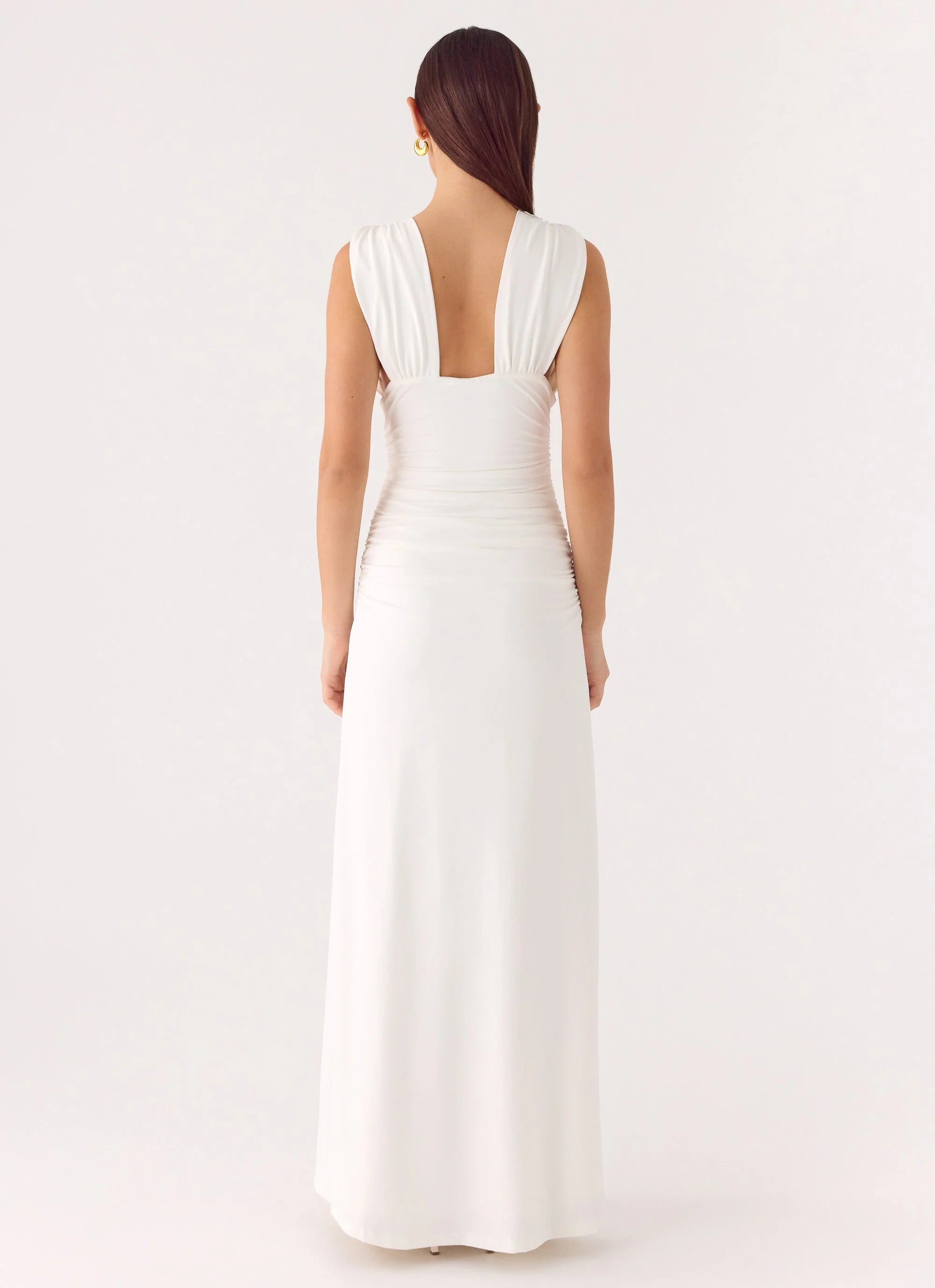 Options Maxi Dress White