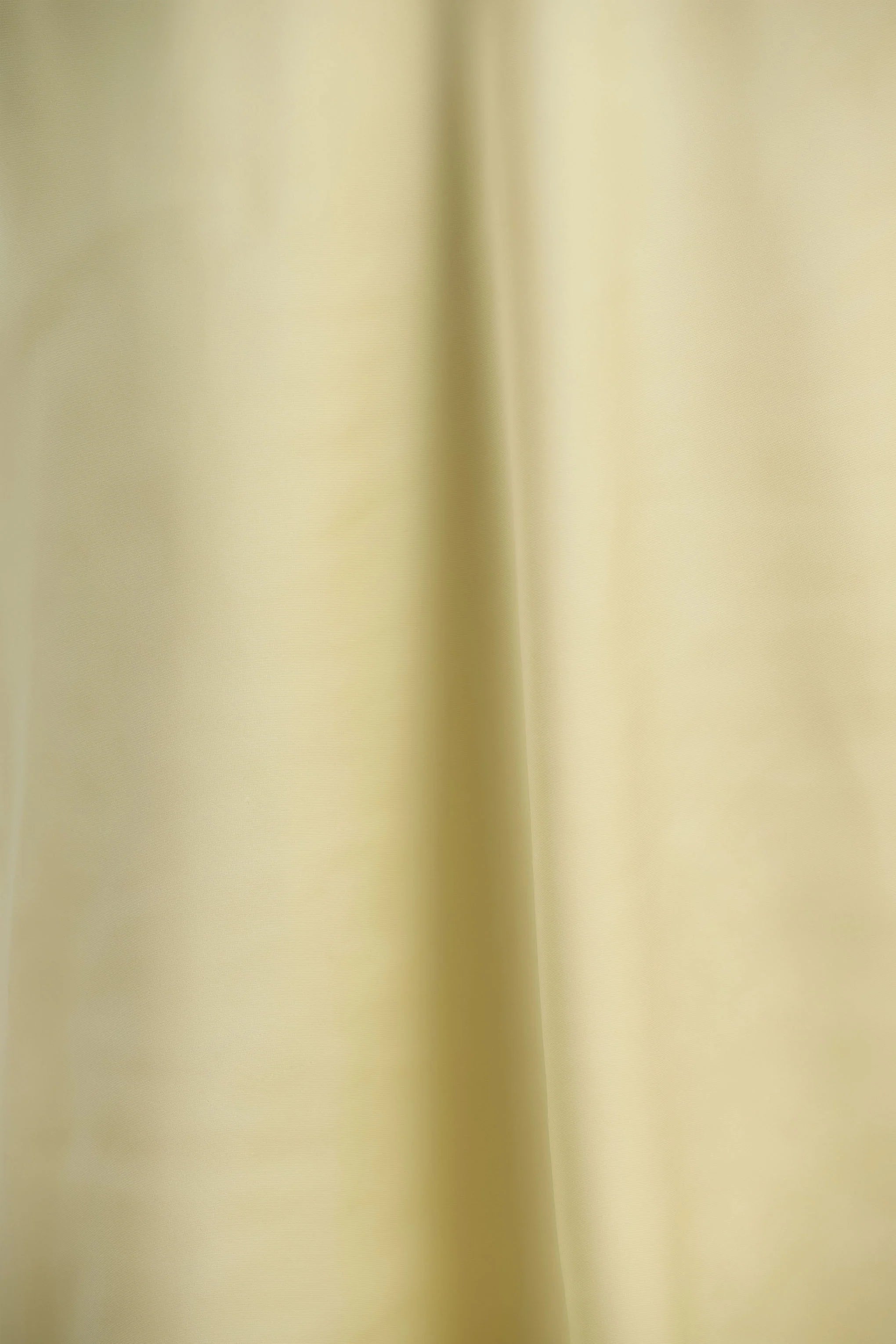 Valerie Lemon Satin Asymmetric Neck Maxi Dress With Bow Detail