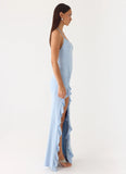 Augusta Maxi Dress Blue