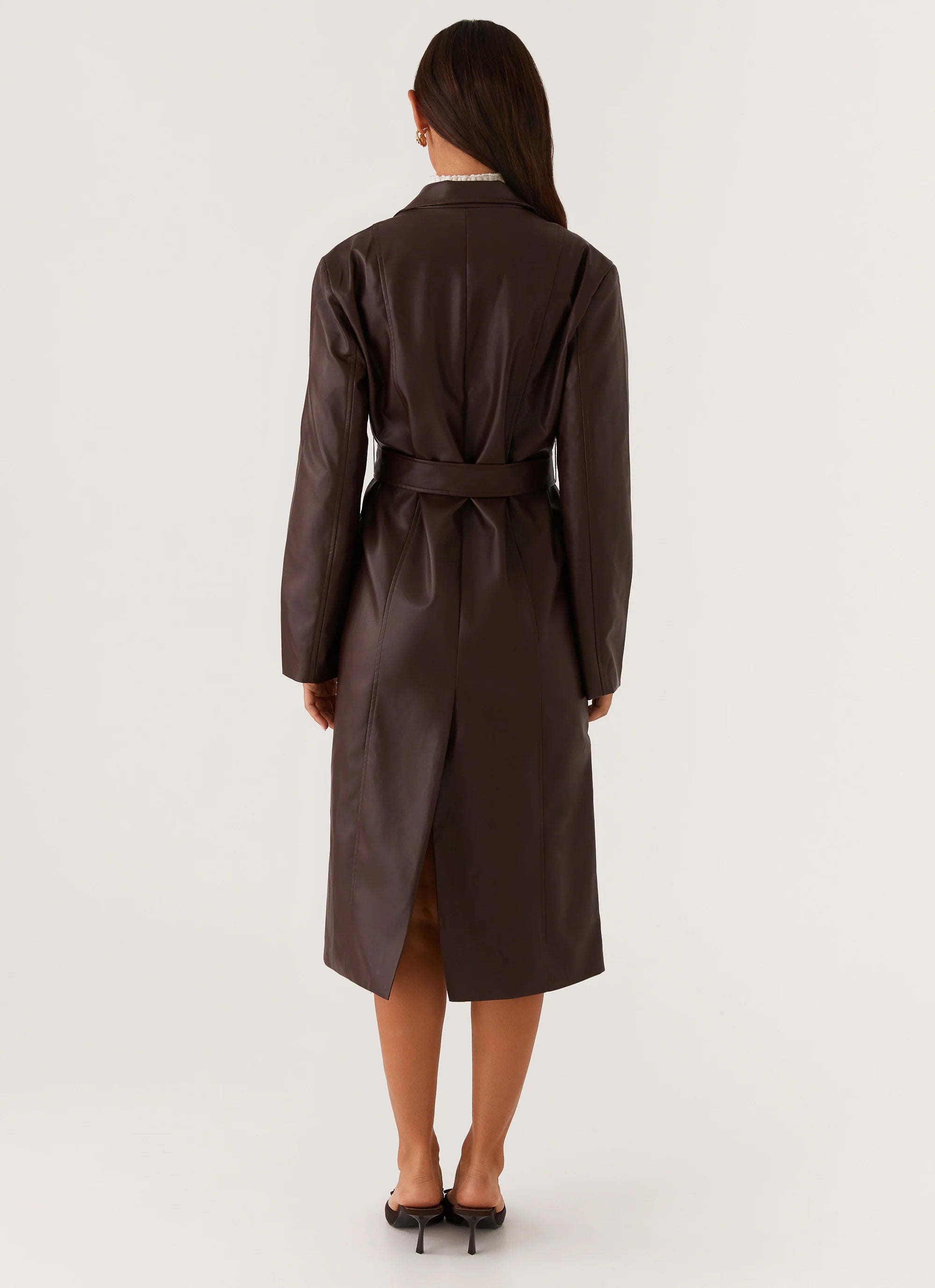 Dixie Trench Coat Chocolate