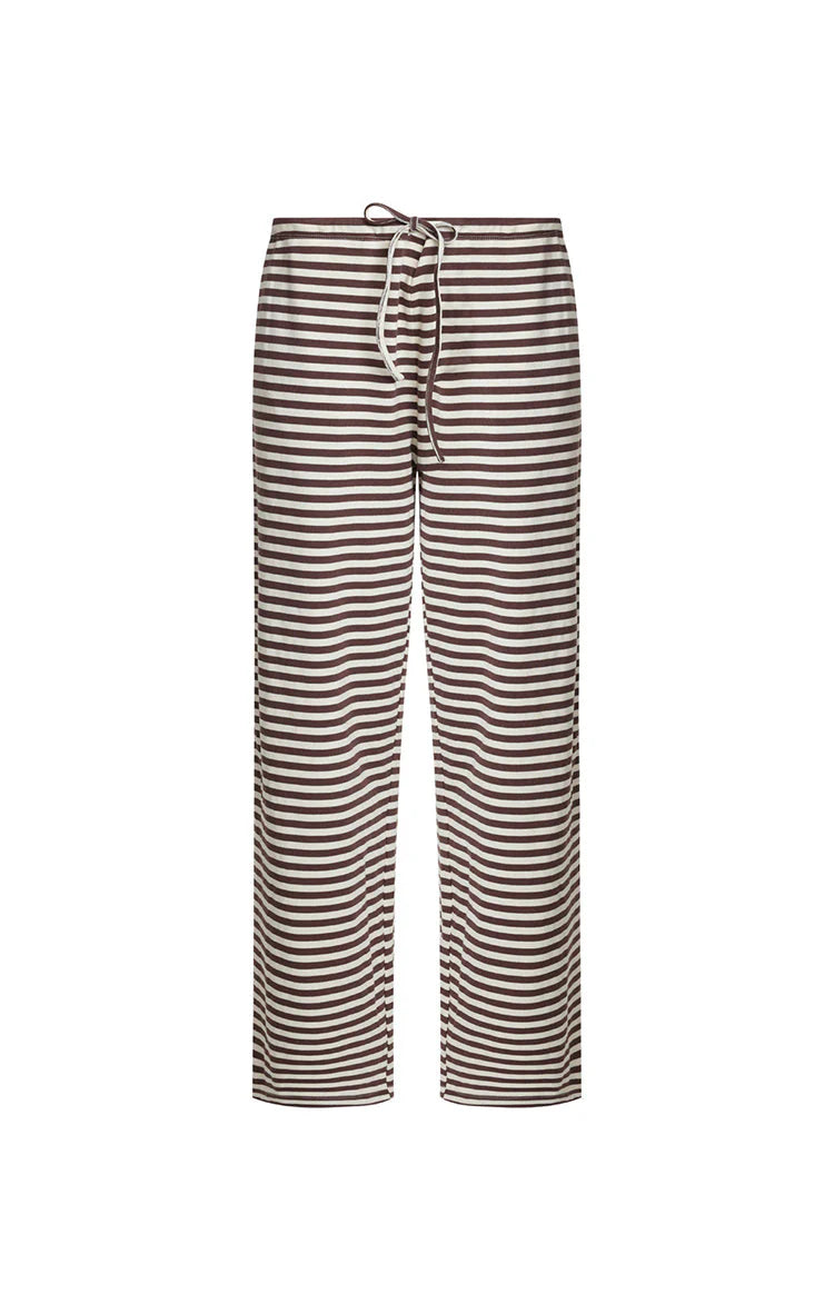 Lioness Bloom Dark Chocolate Stripe Pants