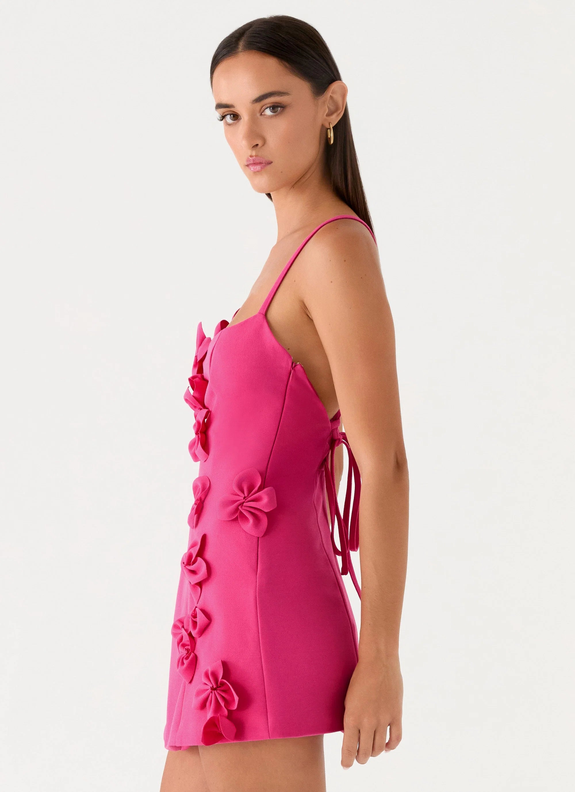 Avenya Mini Dress Fuchsia