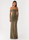 Ivy Lane Maxi Dress Olive