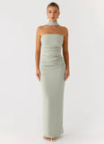 Libra Maxi Dress Pastel Sage