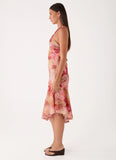 Sinnie Midi Dress - Botanic Cheetah