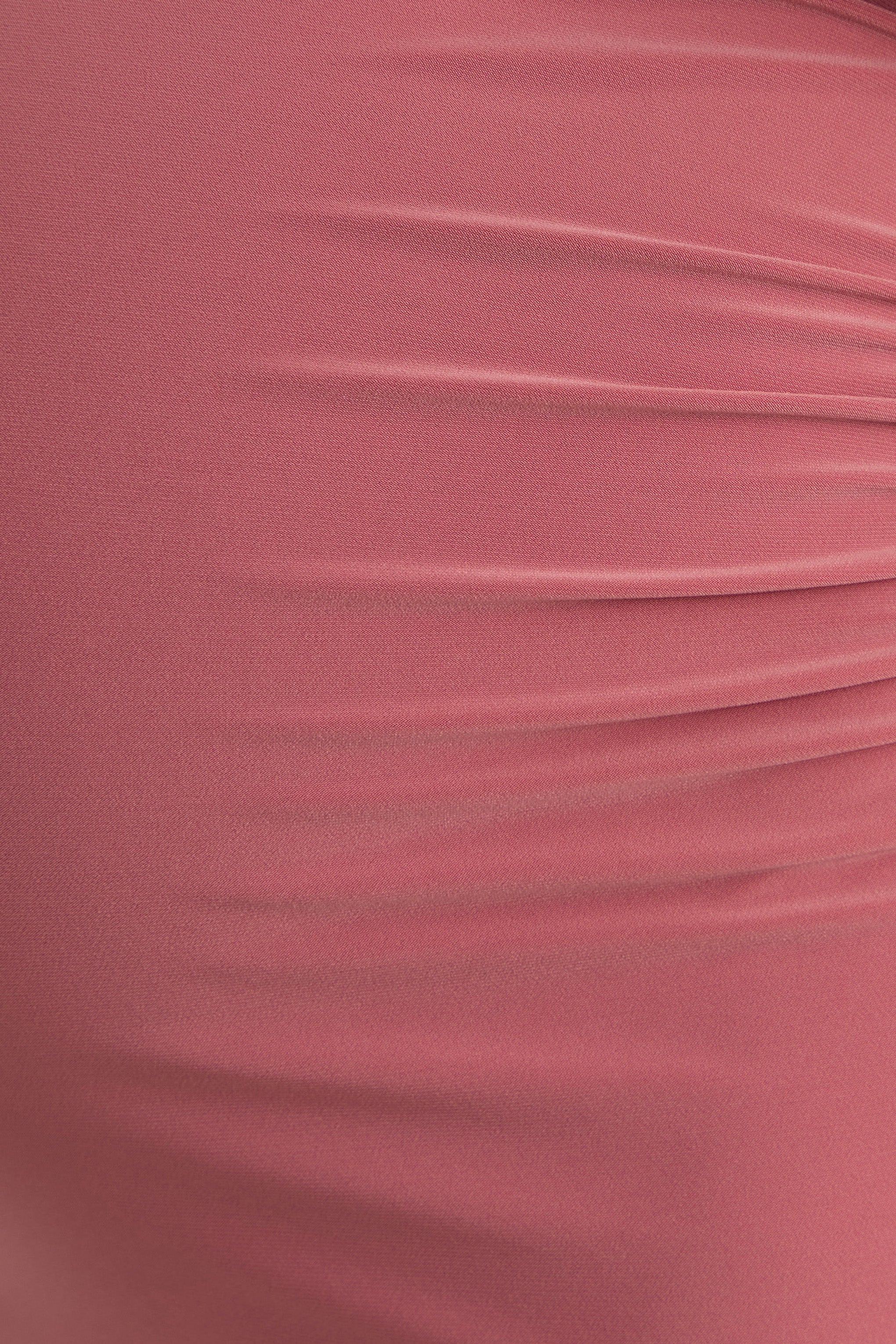 Carlotta Blush Pink Bardot Maternity Maxi Dress With Chiffon Cape