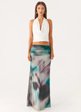 Rimi Maxi Skirt Sea Splash