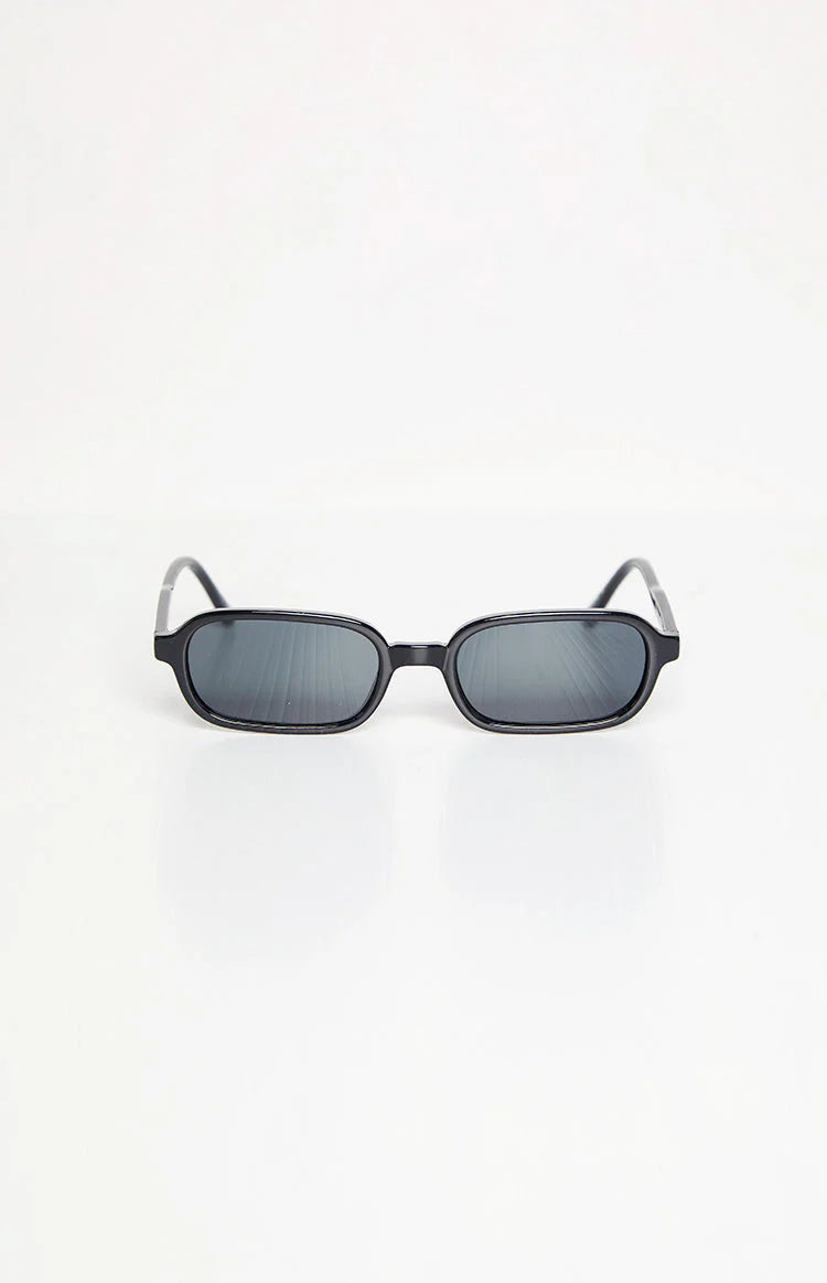 Otra Eyewear Frankie Black Rectangle Sunglasses