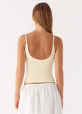 Blondie Tank Top Yellow