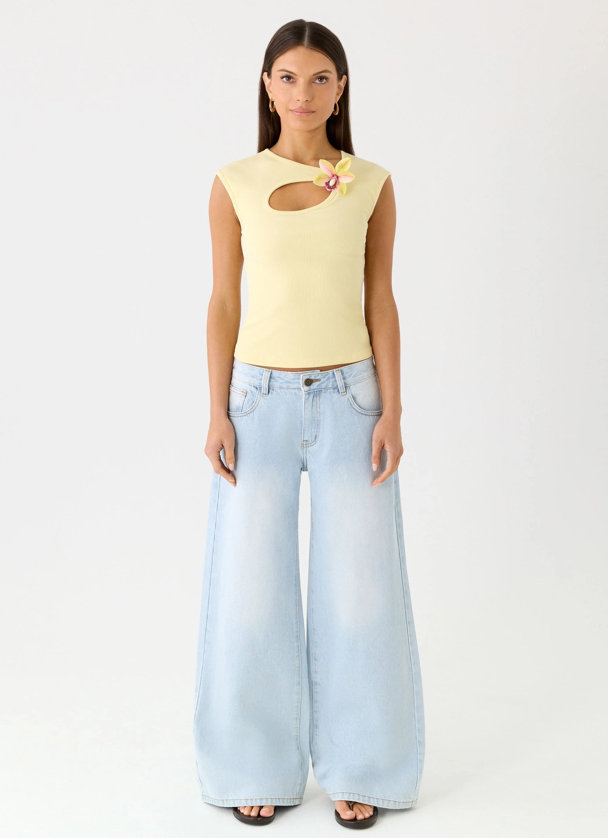 Luxie Top Yellow