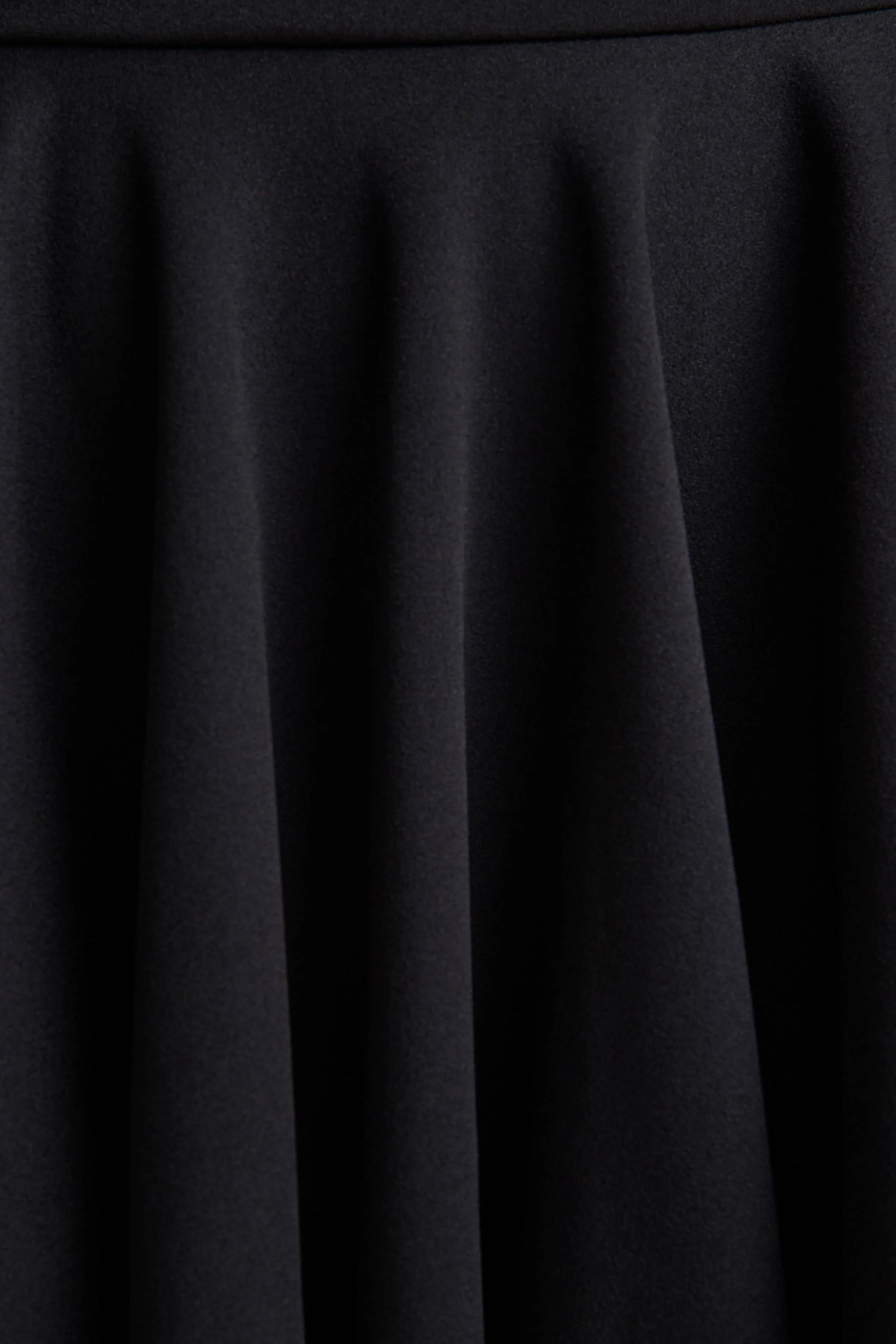 Elowen Black Square Neck Mini Dress With Lace Sleeves