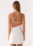 Willa Rose Mini Dress White