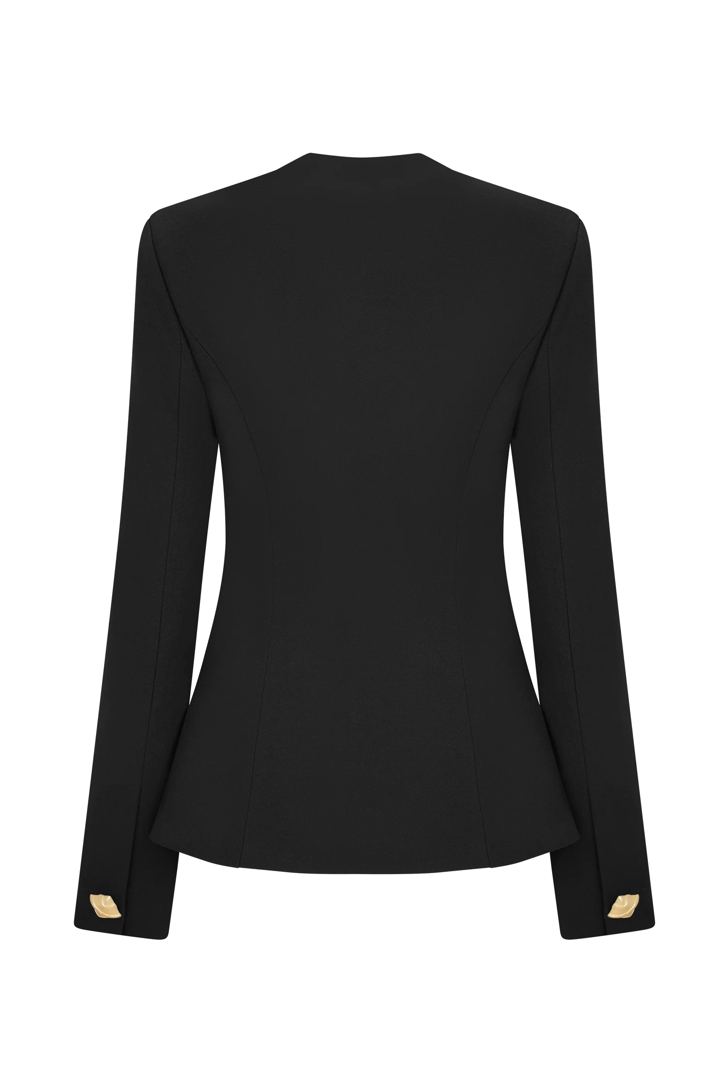 Christel Suiting Fitted Blazer Black