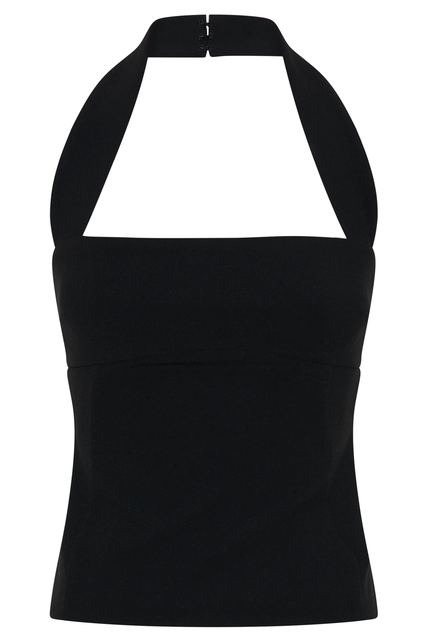Amelita Suiting Halter Top Black