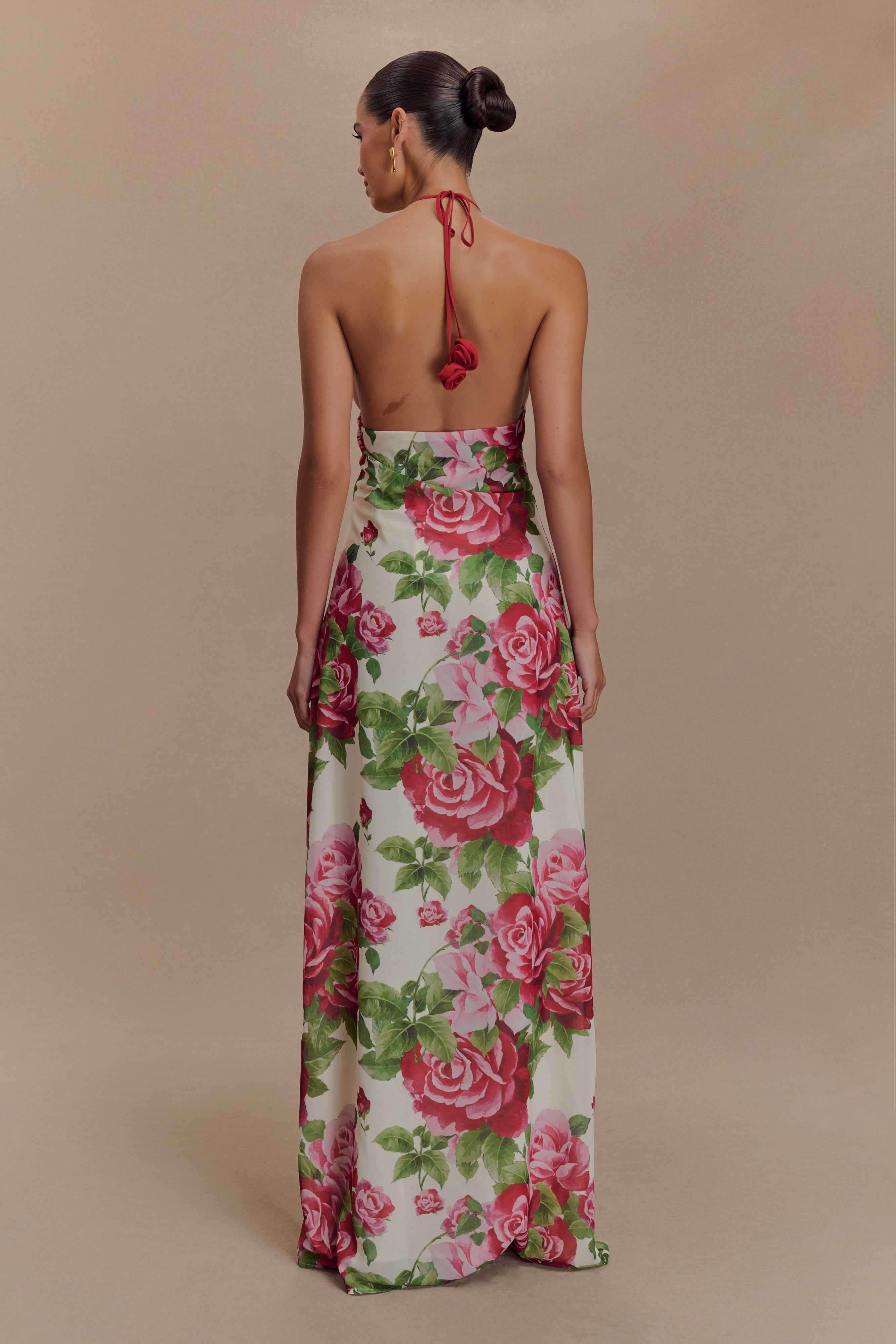 Rosalia Cowl Neck Maxi Dress Sonia Rose Print