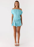 Lowey Mini Dress - Pale Blue