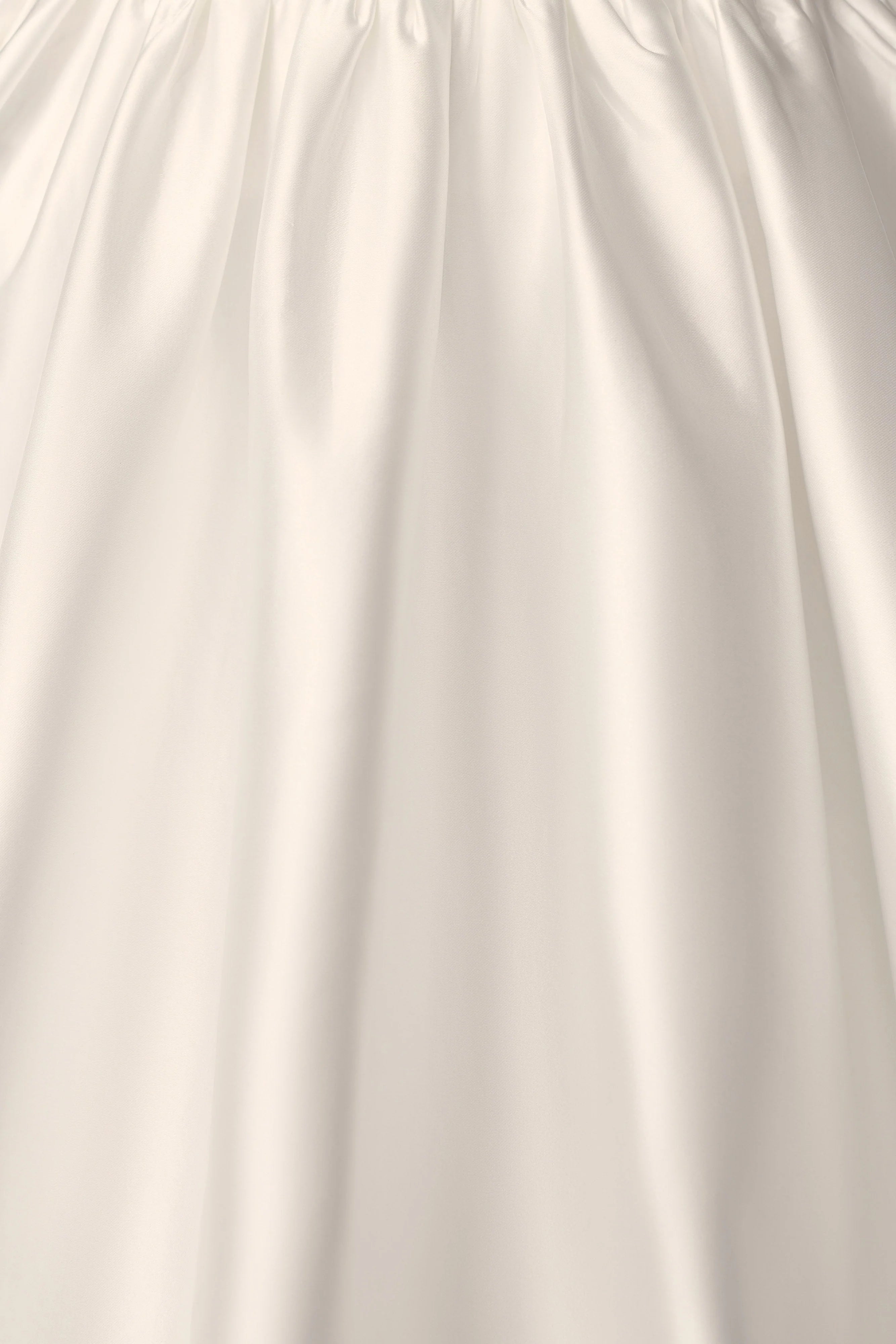 Kelsey Satin Maxi Skirt White