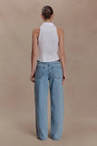 Scout Sleeveless Linen Shirt White