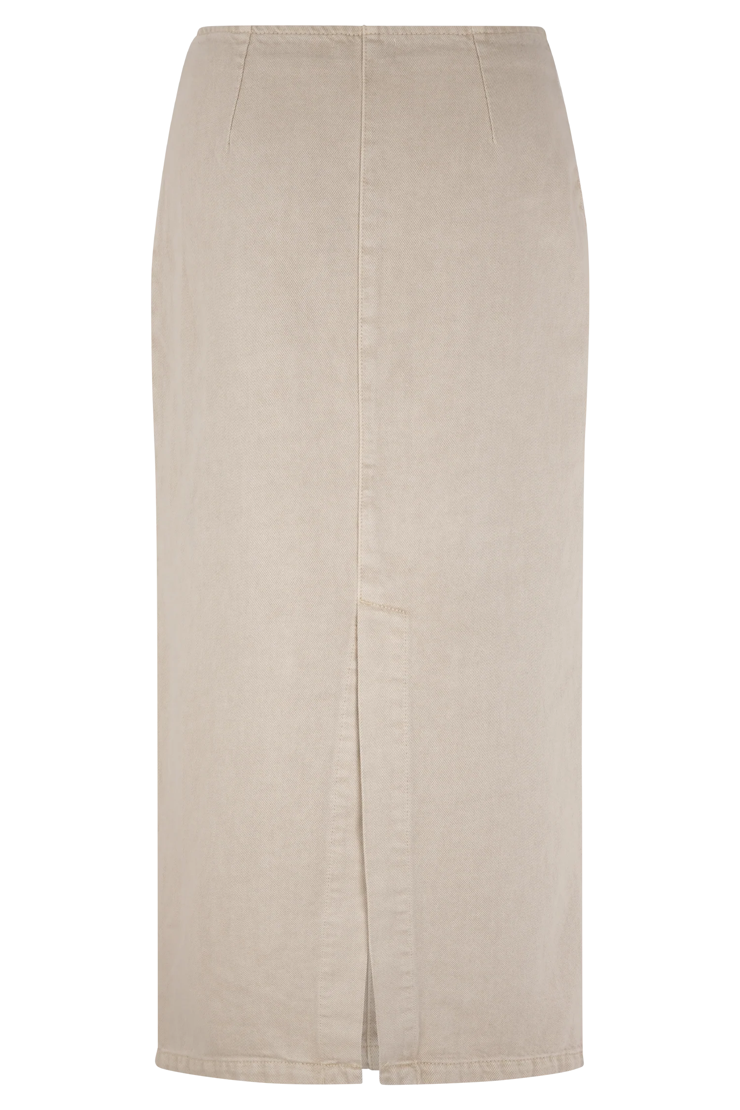 Fallon Denim Midi Skirt Stone Wash