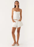 Samah Top - White
