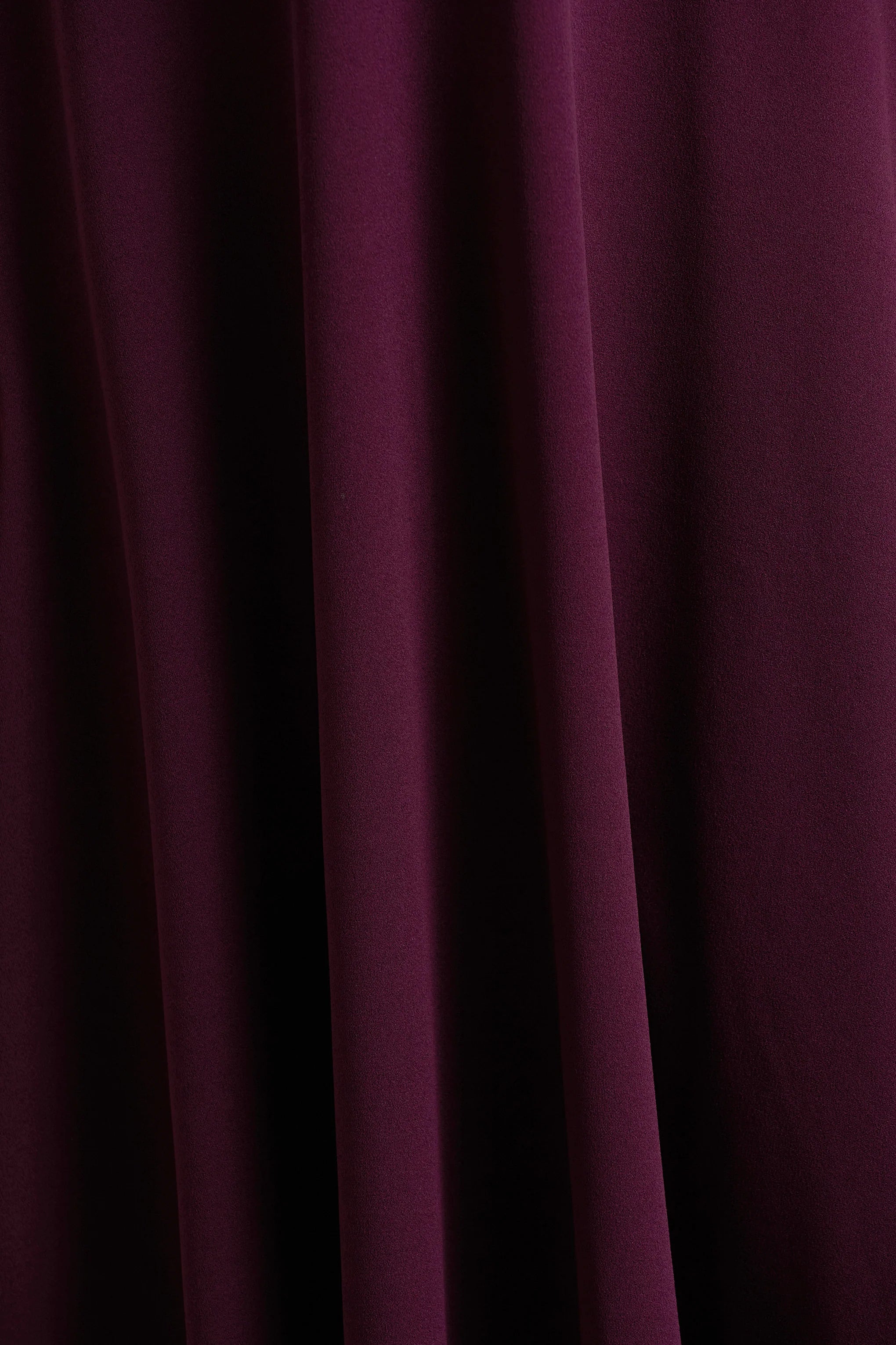 Andromeda Burgundy Sweetheart Neck Midi Dress