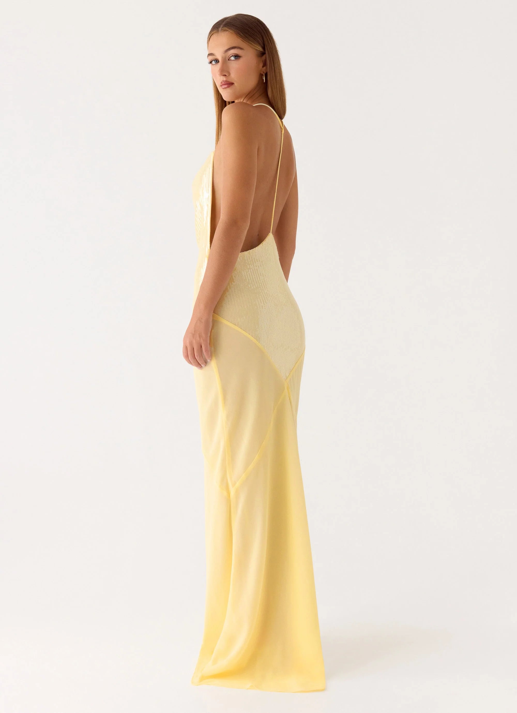 Cleodora Maxi Dress Yellow