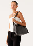 Urban Muse Shoulder Bag Washed Black