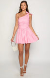 Luther Pink Mini Dress