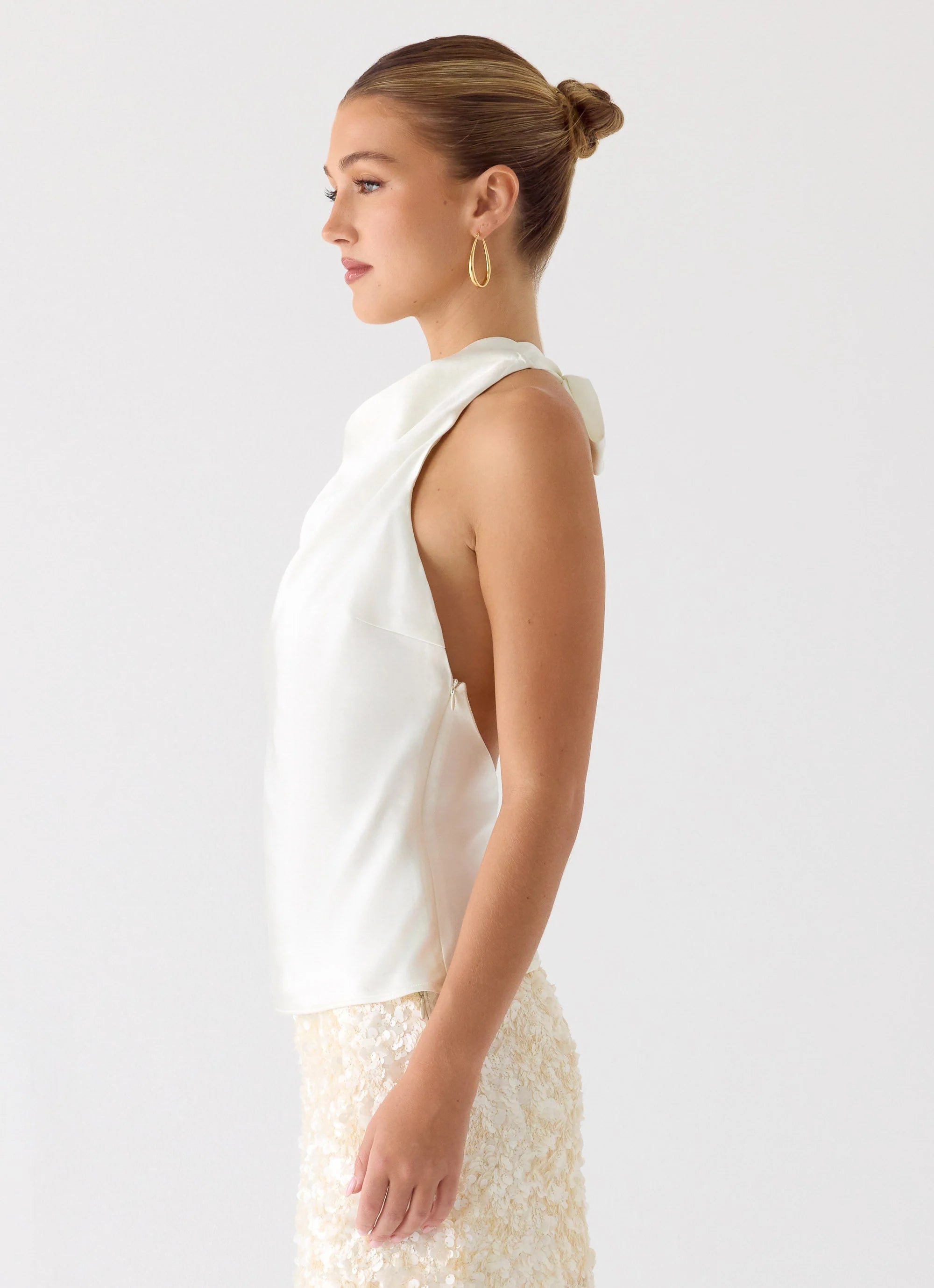 Malani Top White