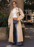 Jackie Trench Coat Tan