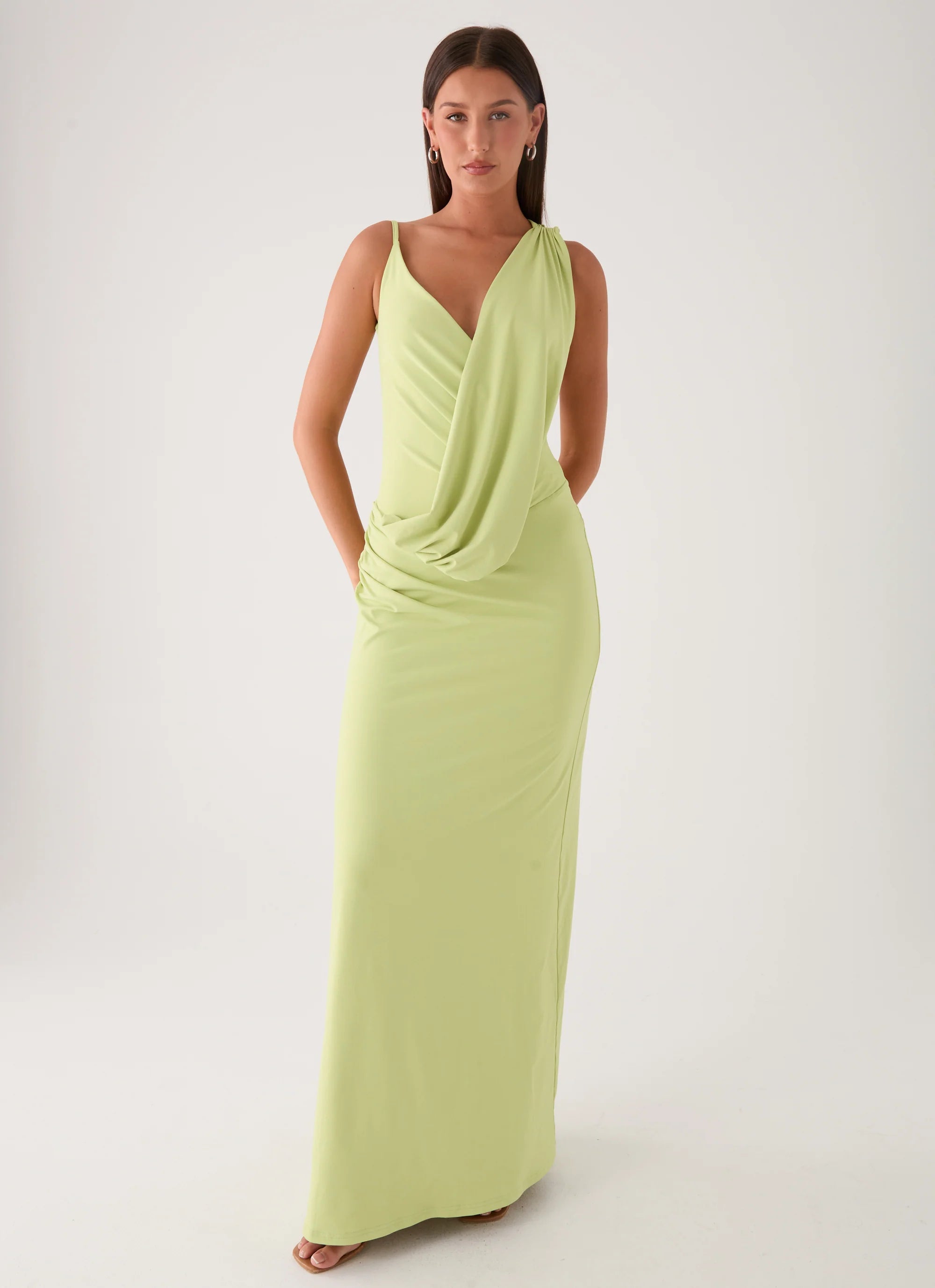 Isamaya Maxi Dress - Lime