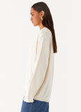 Deena Knit Sweater White