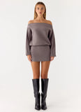 Ravyn Mini Dress Grey
