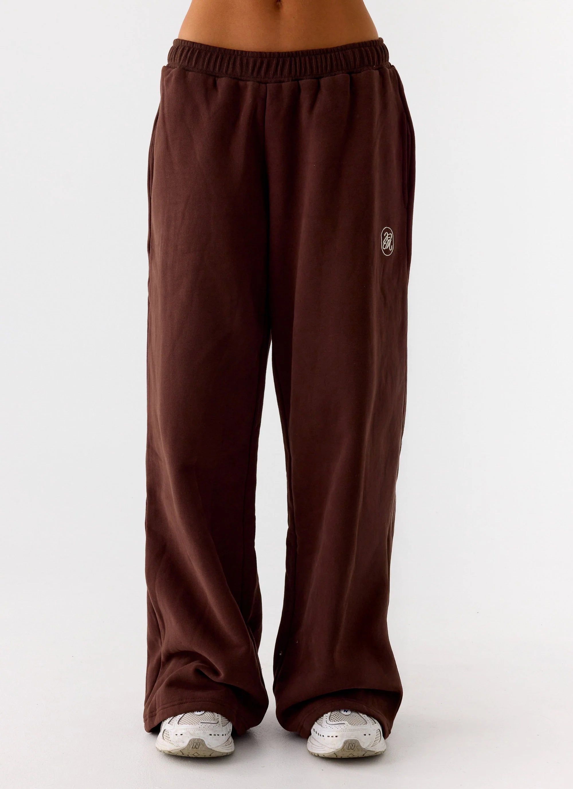 Signature Low Rise Sweatpants Chocolate