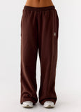 Signature Low Rise Sweatpants Chocolate