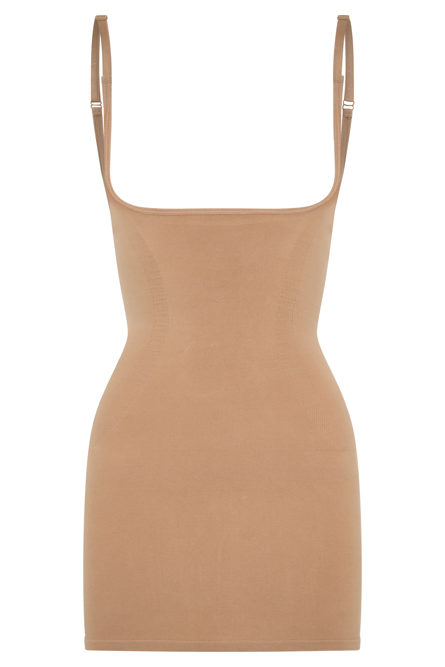 Jocelyn Backless Shapewear Mini Dress Latte