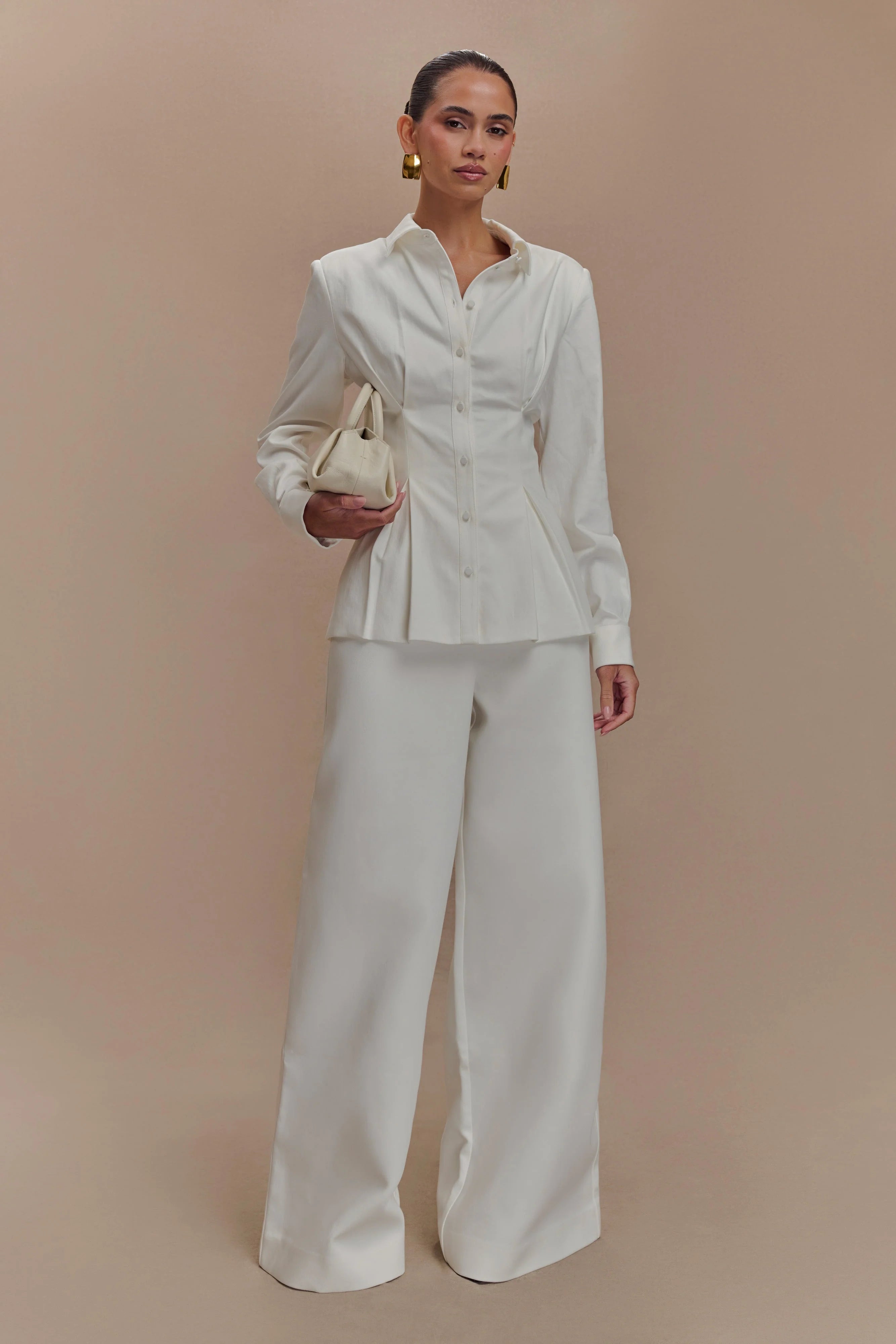 Rhia Oversized Shirt White