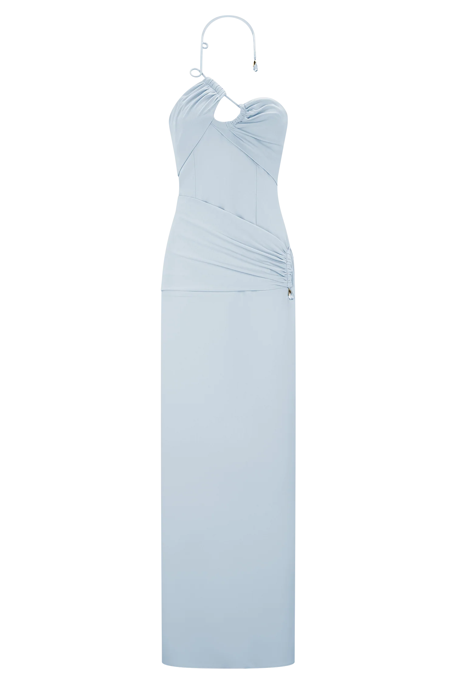 Lalia Teardrop Maxi Dress Powder Blue