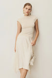 Sonny Short Sleeve Knit Top Cream
