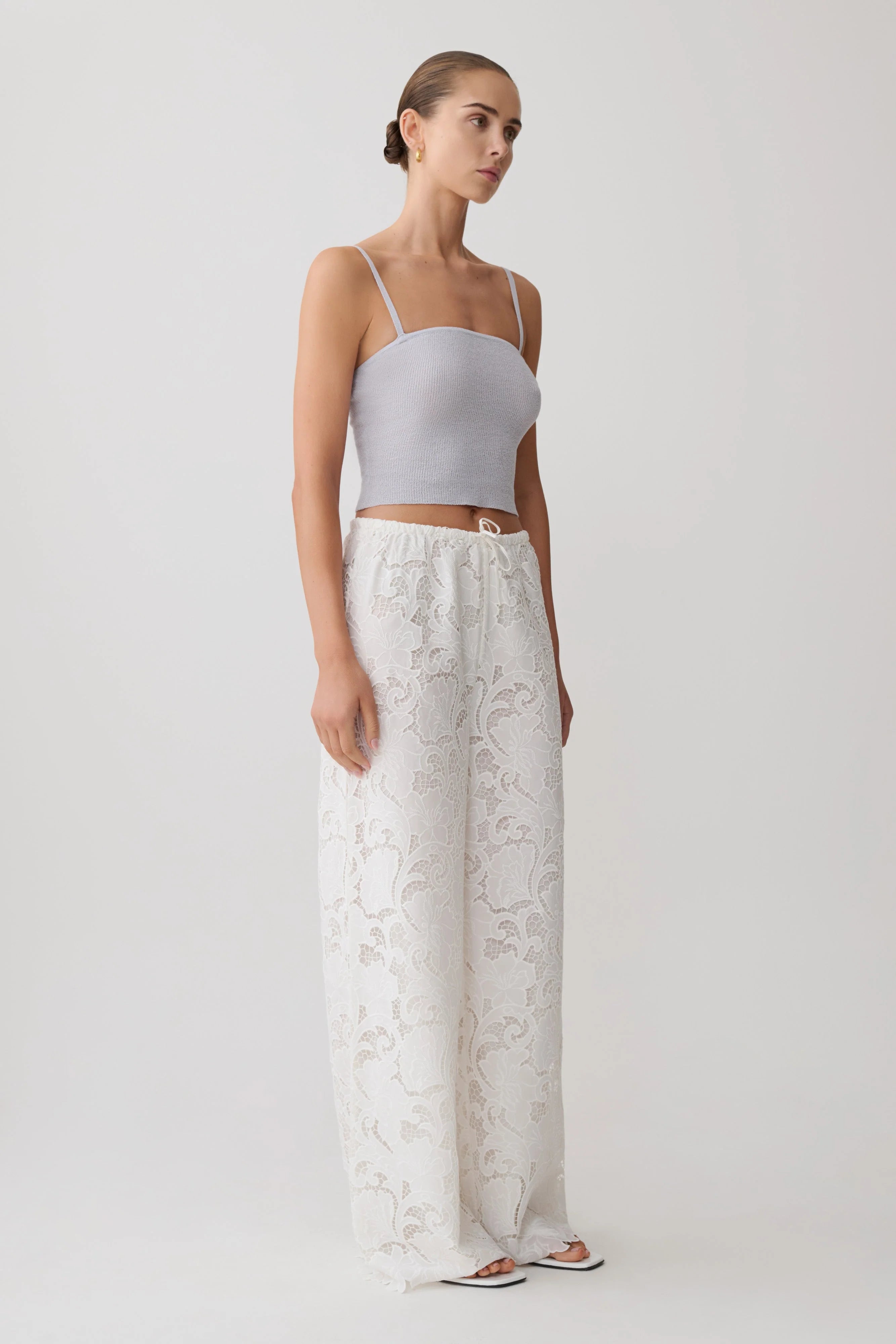 Jaytee Knit Top Sky Blue