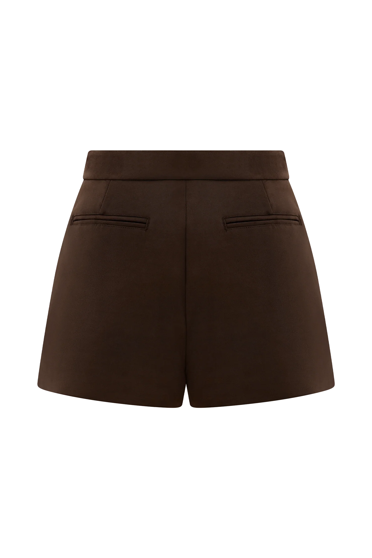 Sally Faux Suede Short Milk Chocolate