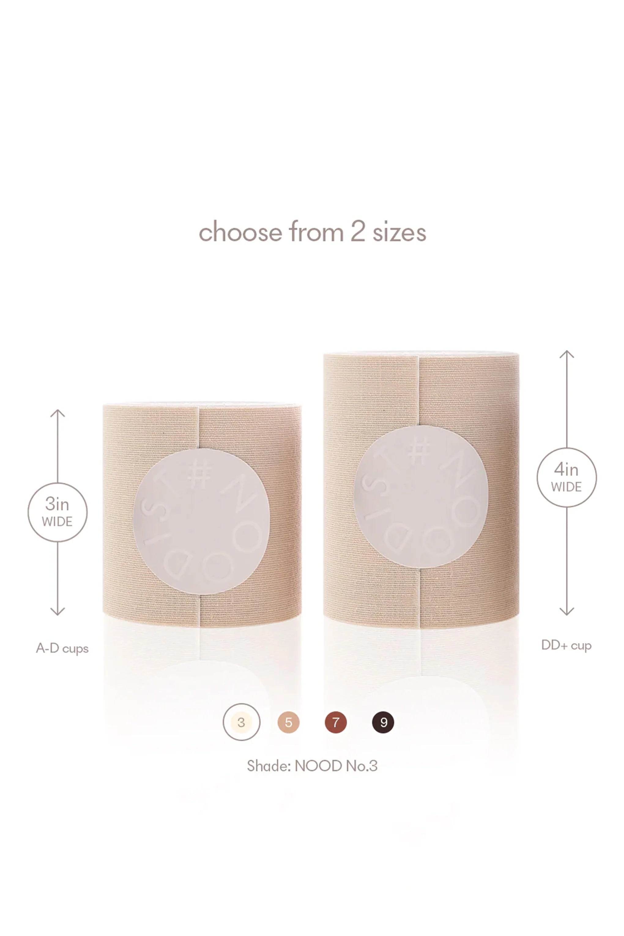 Shape Tape NOOD Breast Tape No 3