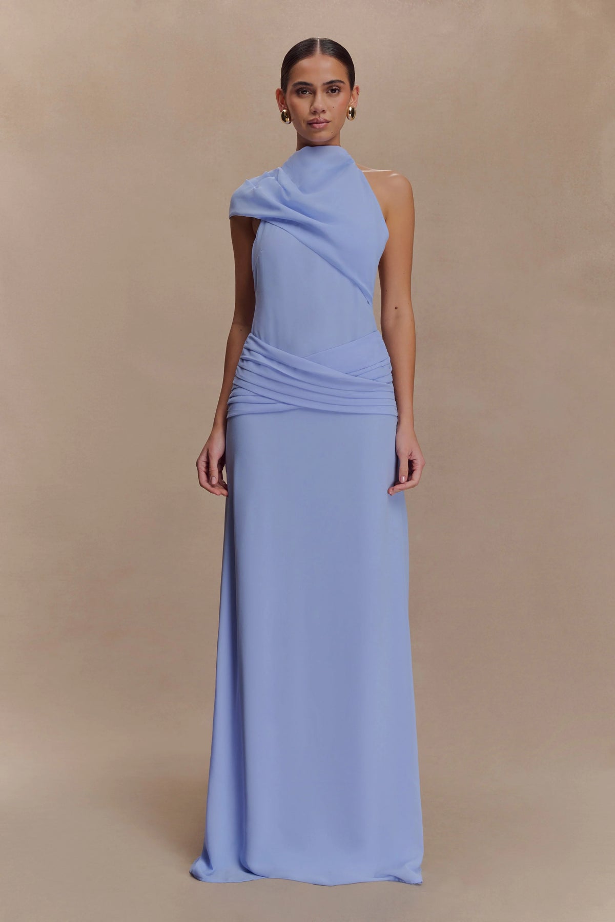 Analia Chiffon Maxi Dress Lilac