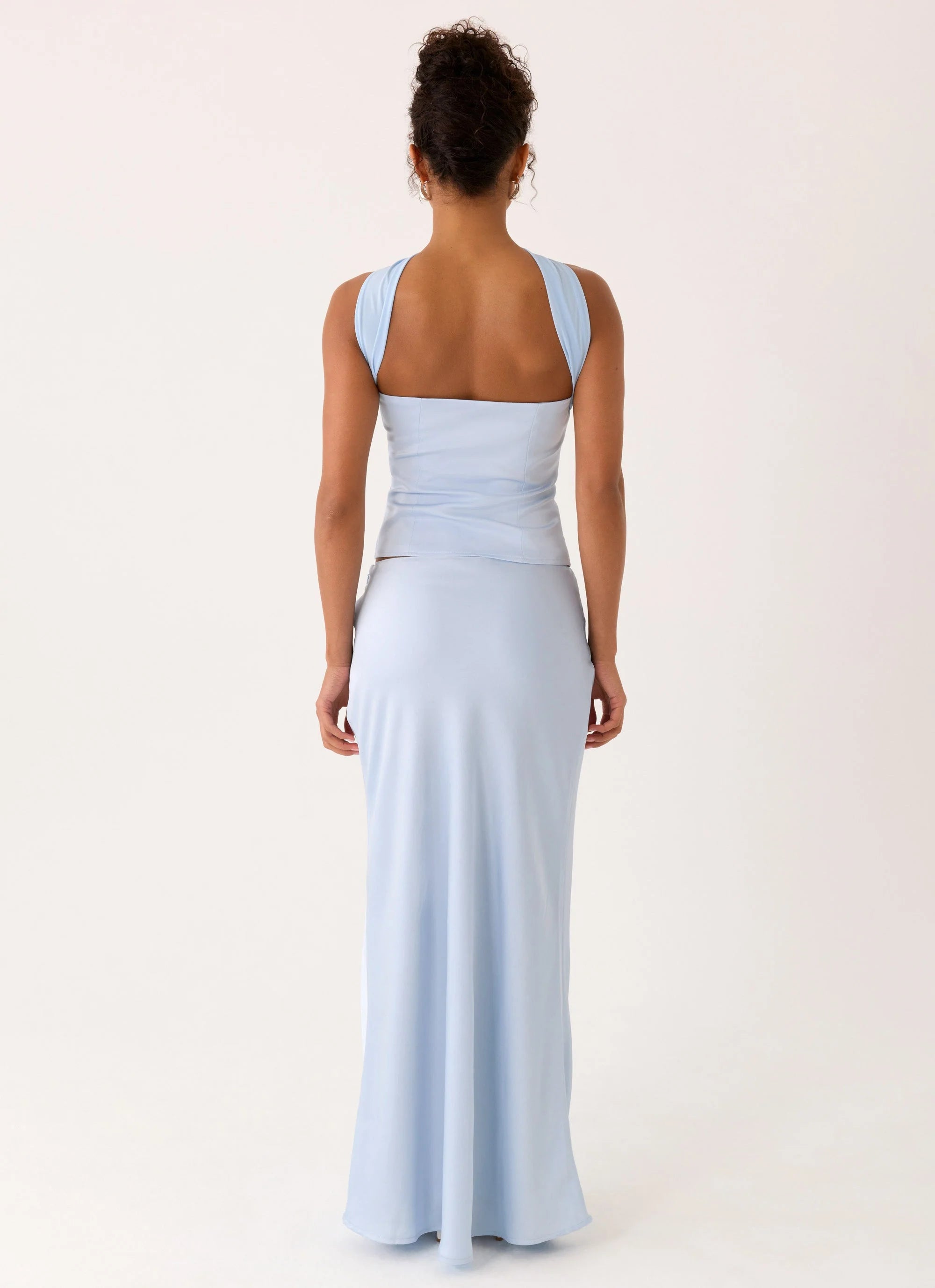 Bridgeta Maxi Skirt - Blue