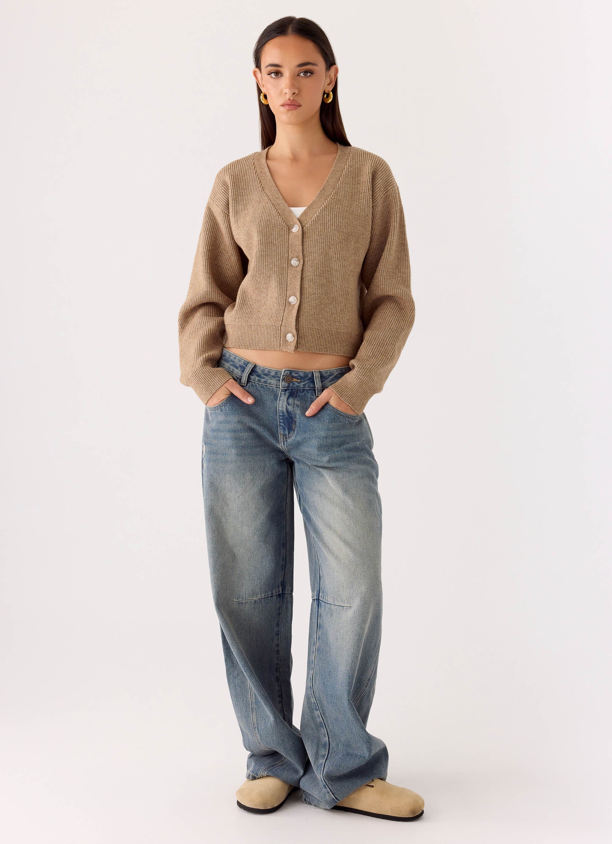 Orla Knit Sweater Taupe