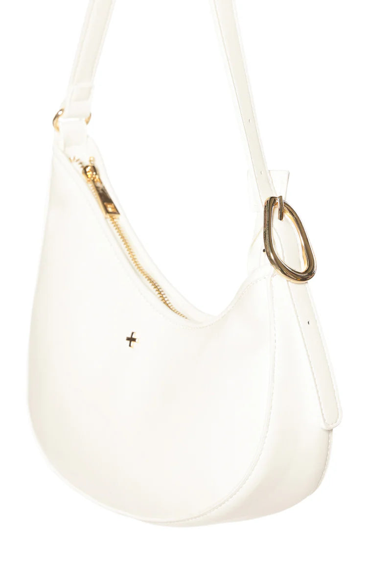 Peta and Jain Cinder White Shoulder Bag