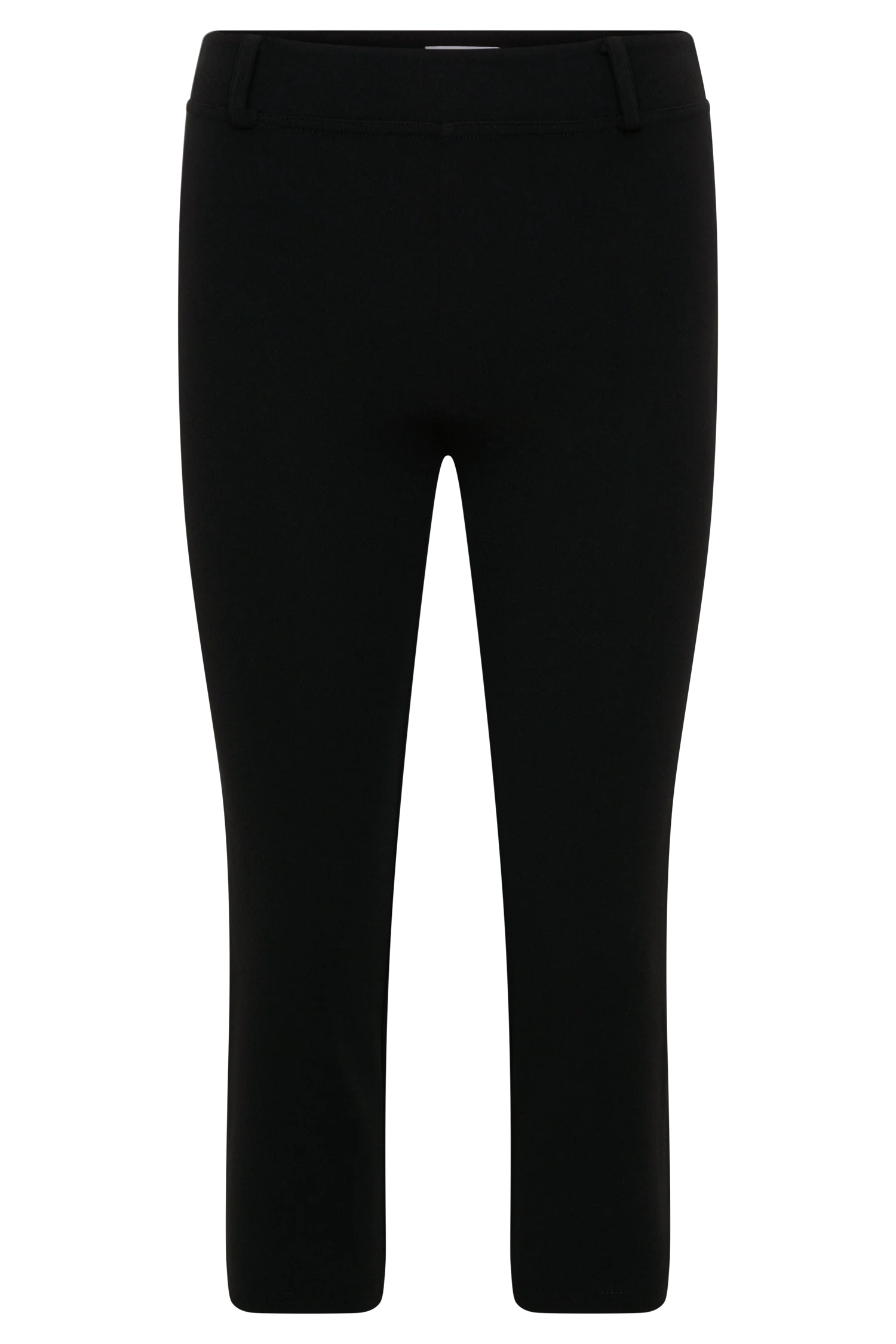 Blanca Stretch Crepe Capri Pants Black